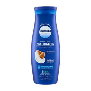 Leocrema Fluida Crema Corpo Nutriente Olio Di Mandorle E Pantenolo 400 ml — Crema corpo