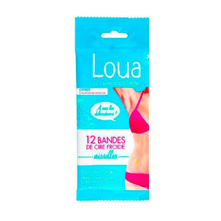 Loua Underarm Wax Strips 12 pcs 