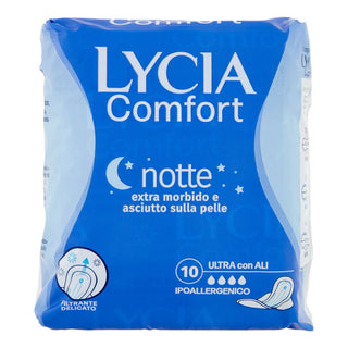 Lycia Ultra Dunne Nachtverbanden Met Vleugels X 10 