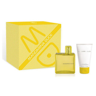 Mandarina Duck 여성용 오 드 뚜왈렛 100ml 세트, 바디 로션 50ml 포함 