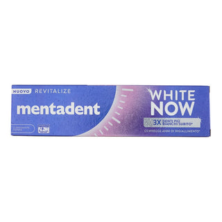 Mentadent Dentifricio White Now 3 In 1 Revitalize 75 ml — Dentifricio