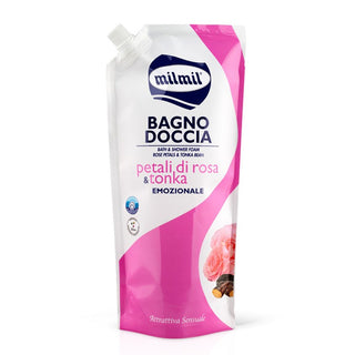 Mil Mil Petali Di Rosa & Tonka 750 ml — Bagno Doccia