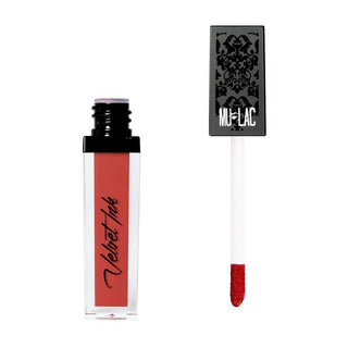 Mulac Cosmetics Rossetto Liquido Velvet Ink Old School 04 — Rossetto liquido