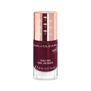Naj-Oleari Smalto Effetto Gel 25 Rosso Nero — Smalto unghie