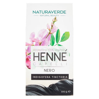 Naturaverde Polvere Colorante Capelli Nero 100 g — Colore Capelli