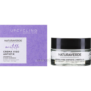Naturaverde Krem do twarzy z borówką i kwasem hialuronowym przeciwstarzeniowy 50 ml 