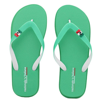 Nazionale Italiana Infradito Green Fluo 41 Uomo — Infradito
