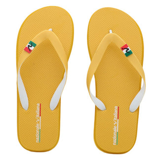 Nazionale Italiana Infradito Yellow 41 Uomo — Infradito