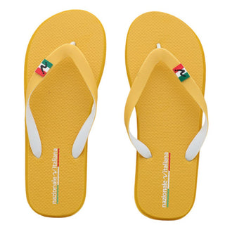 Nazionale Italiana Infradito Yellow 42 N Uomo — Infradito