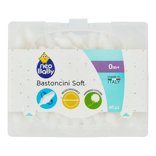Neo Baby Patyczki Soft 56 szt. 