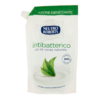 Neutro Roberts Sapone Liquido Antibatterico Tè Verde 400 ml — Sapone liquido