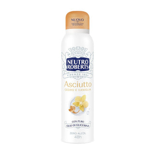 Neutro Roberts Deodorante Asciutto Cedro E Vaniglia 150 ml — Deodorante spray