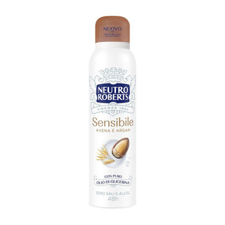 Neutro Roberts Deodorant Citlivý Oves a Argan Sprej 150 ml 