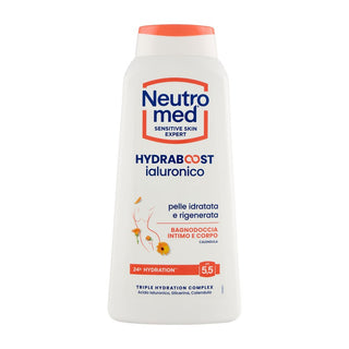 Neutromed Hydraboost Hialuronowy - Żel pod prysznic intymny i do ciała z nagietkiem, pH 5,5 600 ml 