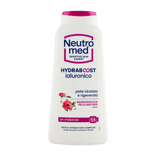 Neutromed Hydraboost Hialuronowy - Żel pod prysznic do skóry dojrzałej Piwonia Ph 5,5 600 ml 