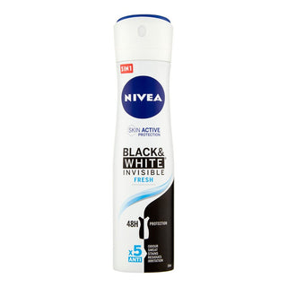 Nivea Invisible For Black & White Fresh - Deodoranttisuihke 150 ml 