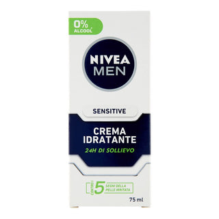 Nivea كريم مرطب للرجال للبشرة الحساسة 75 مل 