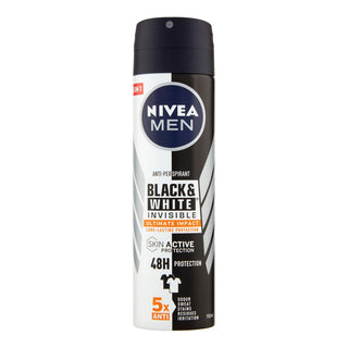 Nivea Deodorant Spray Black & White Invisible Ultimate Impact 150 ml 