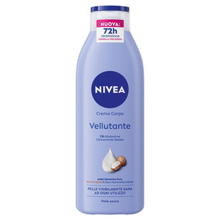 Nivea 72H Samtige Körpercreme für Trockene Haut 250 ml 