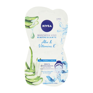 Nivea מסכת לחות ורענון לפנים 15 מ"ל 