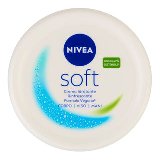 Nivea Soft Verfrissende Hydraterende Crème Gezicht - Lichaam - Handen 50 ml 