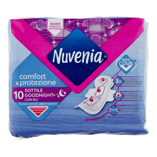 Nuvenia Assorbenti Sottile Notte Con Ali 10 pz — Assorbente interno