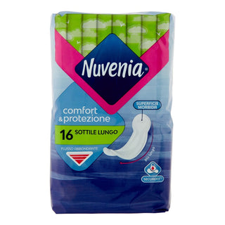 Nuvenia Assorbenti Sottile Super Lungo Anatomico 16 pz — Assorbente