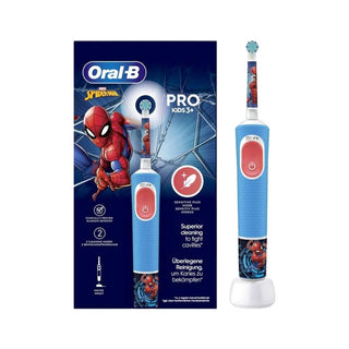 Oral-B Spazzolino Elettrico Ricaricabile Marvel Spider-Man Pro Kids 3+ — Spazzolino elettrico