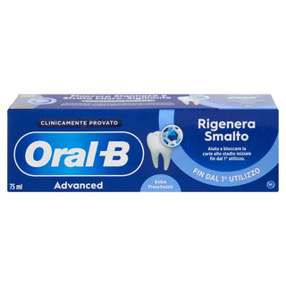 Oral-B Advanced Dentifricio Rigenera Smalto Extra Freschezza 75 ml — Dentifricio