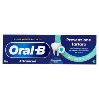 オーラルB アドバンスト歯磨き粉歯石予防活性微粒子 75 ml