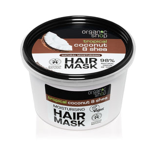 Organic Shop Maschera Capelli Idratante Coconut & Shea 250 ml — Maschera capelli