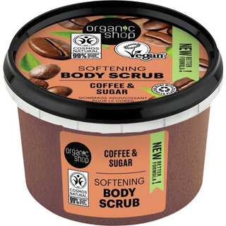 Organic Shop Scrub Corpo Esfoliante Caffè Brasiliano 250 ml — Scrub corpo