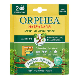 Orphea Orphea Salvalana 2 Μεγάλοι Αποσμητήρες Ντουλάπας Πολύτιμα Ξύλα 
