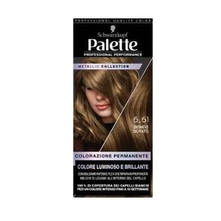 Palette Colorazione Permanente Biondo Ramato — Tintura capelli permanente