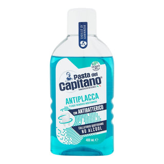 Pasta Del Capitano Colluttorio Antiplacca Verde Senza Alcool 400 ml — Collutorio