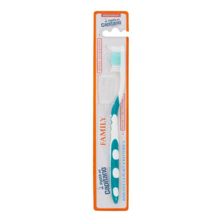 Pasta Del Capitano Spazzolino Da Denti Family Ergonomico Setole Medie — Spazzolino da Denti