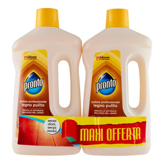 Pronto Čisté dřevo - Čistič na parketové podlahy, dvojbalení 750 ml + 750 ml 1500 ml 
