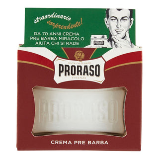 Proraso Mjukgörande för-rakningskräm för grov skäggväxt 100 ml 