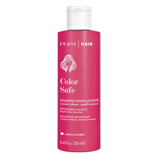 Pupa Color Safe Shampoo Elvyttävä Kiiltävät Hiukset, Kirkkaat Hiukset 250 ml 