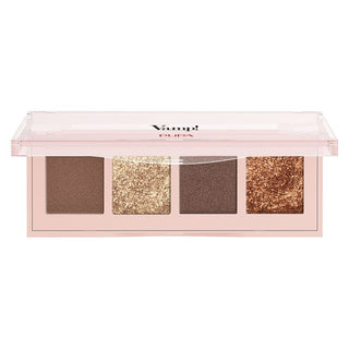 Pupa Palette 4 ظلال عيون 002 ذهب برونزي 