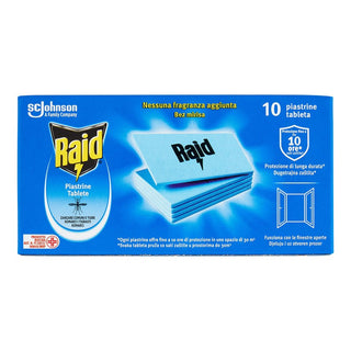 Raid ألواح طاردة للبعوض - 10 قطع. 