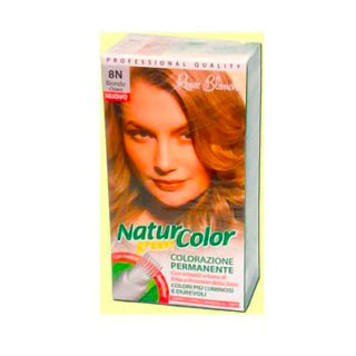Renee Blanche Tinta Per Capelli Colorazione Permanente Natur Color Green8 N Biondo Chiaro — Tinta per capelli