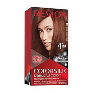 Revlon Colorsilk - Βαφή Μαλλιών 44 Μεσαίο Χάλκινο Καστανό 