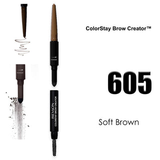 Revlon Sopracciglia Brown Light 3 In 1 Brow Creator — Matita sopracciglia