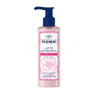 Roberts Acqua Alle Rose חלב ניקוי מרגיע לעור רגיש, 200 מ"ל 