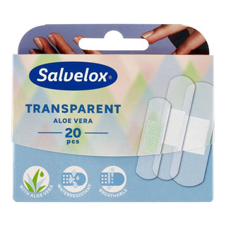 Salvelox Transparent Aloe Vera 20 pz — Cerotti