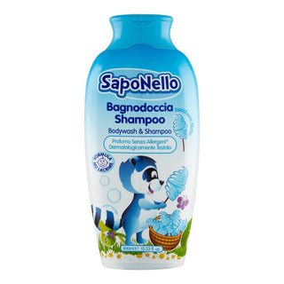 Saponello Suihkugeeli Shampoo Vattuvanukassi 400 ml 