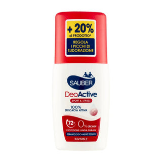 Sauber Deodorant Vapo Active Sport & Stress 90 Ml 