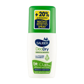 Sauber Fresh & Dry Deodorant Spray No Gas 90 ml 