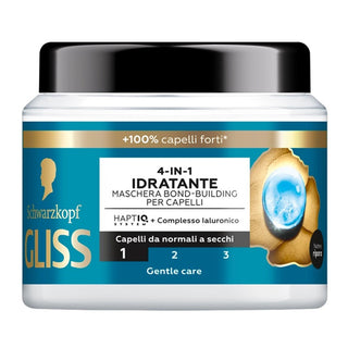 Schwarzkopf Mască 4în1 hidratantă Aqua Revive, 400 ml 